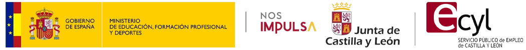 LOGOS MINISTERIO EDUCACIÓN JUNTA CASTILLA Y LEÓN ECYL IMPULSA